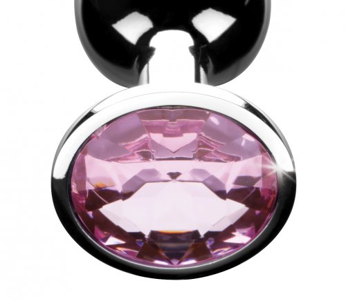 BOOTY SPARKS PINK GEM LARGE ANAL PLUG - XRAF631L