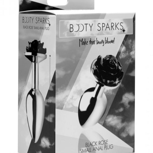 BOOTY SPARKS ROSE BUTT PLUG SMALL - XRAF635S