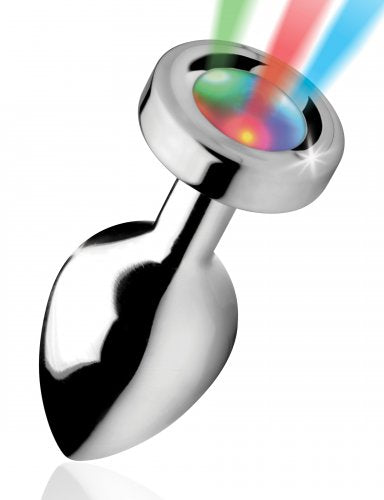 BOOTY SPARKS LIGHT UP MEDIUM ANAL PLUG - XRAG173M