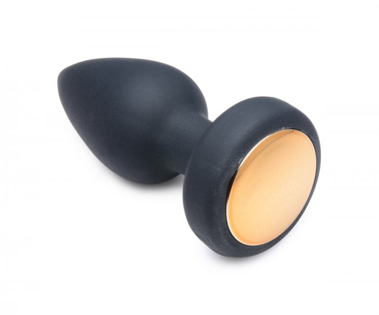 BOOTY SPARKS SILICONE LED PLUG VIBRATING SMALL - XRAG253S