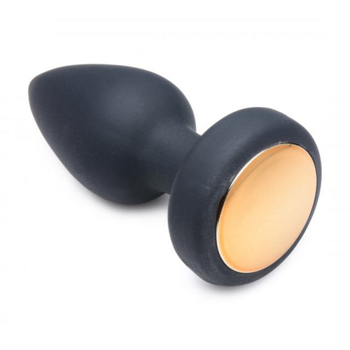 BOOTY SPARKS SILICONE LED PLUG VIBRATING SMALL - XRAG253S