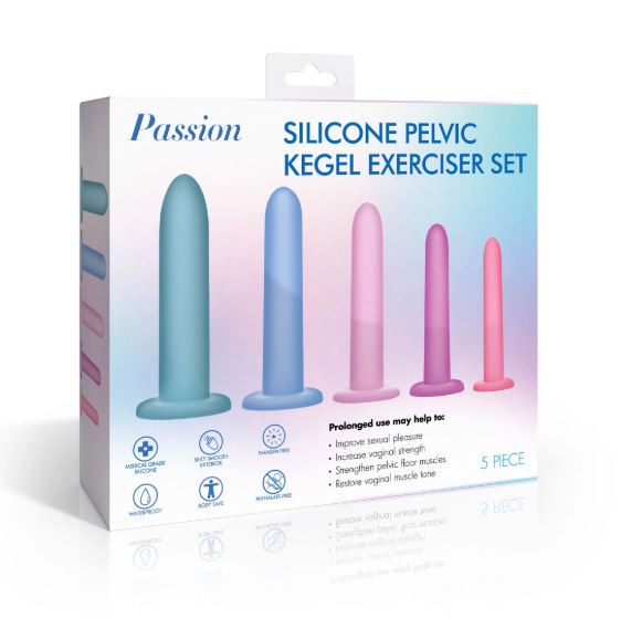 PA PELVIC KEGEL EXERCISER SET SILICONE - XRAH300