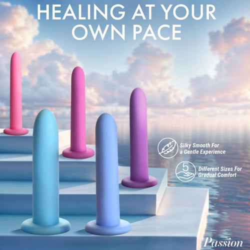 PA PELVIC KEGEL EXERCISER SET SILICONE - XRAH300