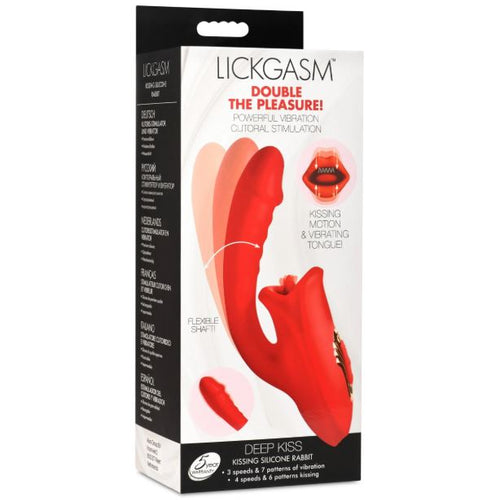 LG DEEP KISS SILICONE RABBIT - XRAH420