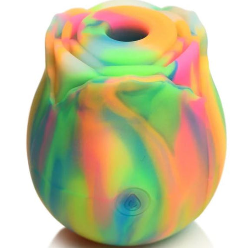GLOW ROSE GLOW-IN-THE-DARK CLIT STIMULATOR - XRAH435