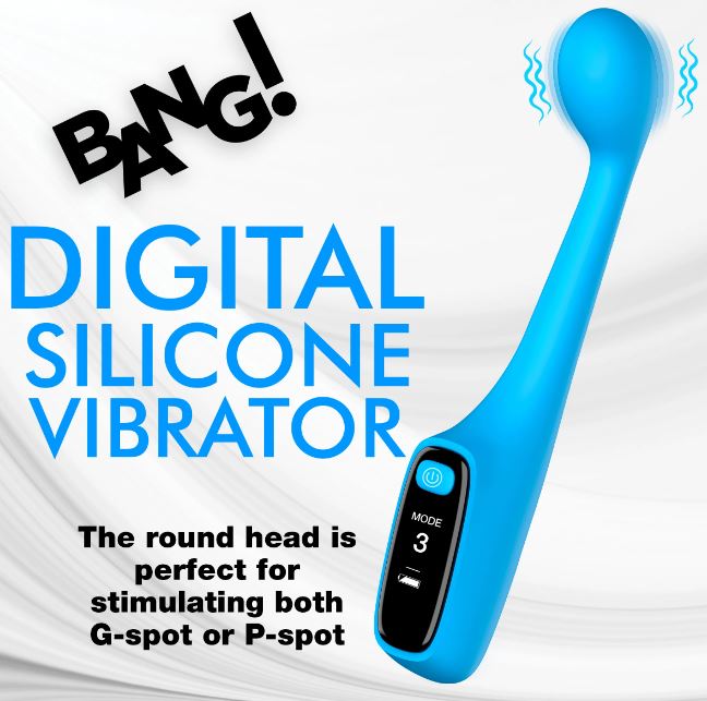 DIGITAL SILICONE VIBRATOR - XRAH449