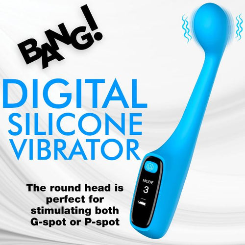 DIGITAL SILICONE VIBRATOR - XRAH449