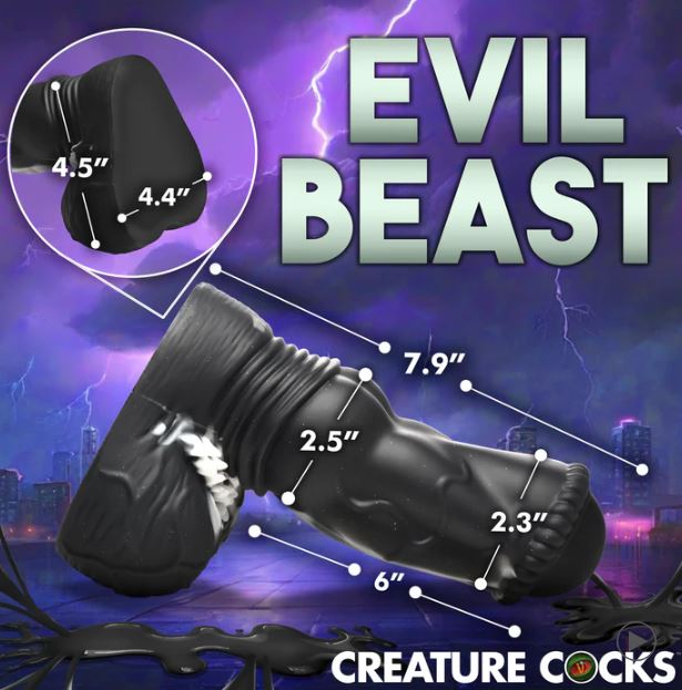 CREATURE COCKS VENOM SILICONE DILDO - XRAH473