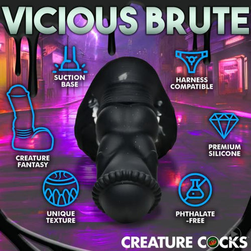 CREATURE COCKS VENOM SILICONE DILDO - XRAH473