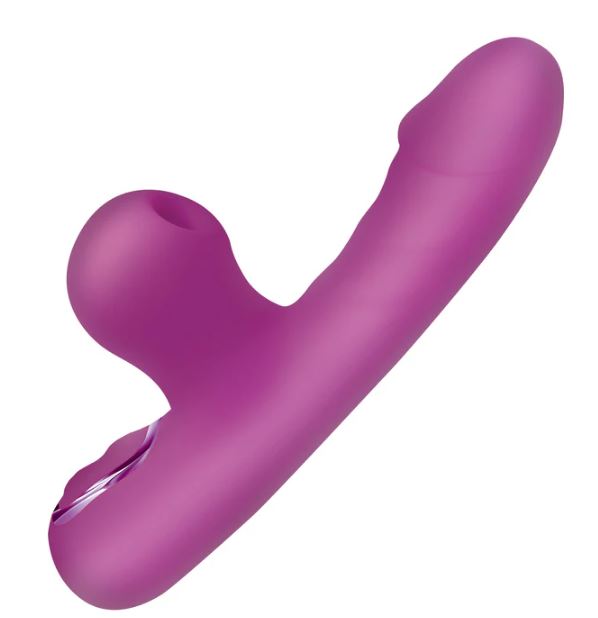 MINI SUCTION RABBIT VIBRATOR PURPLE - XRAH477