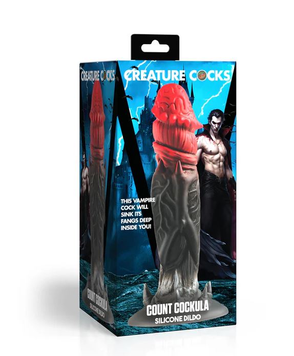 CREATURE COCKS COUNT COCKULA SILICONE DILDO - XRAH550