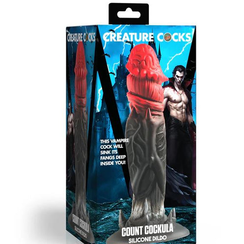 CREATURE COCKS COUNT COCKULA SILICONE DILDO - XRAH550