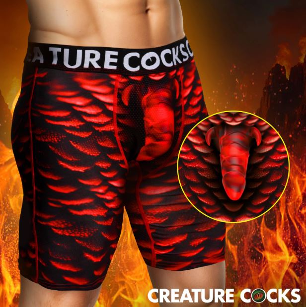 CREATURE COCKS UNDERWEAR HORNY DEVIL X-LARGE - XRAH731XL