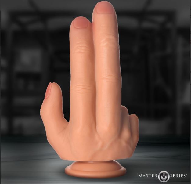 MASTER SERIES THE SHOCKER SILICONE DILDO - XRAH780