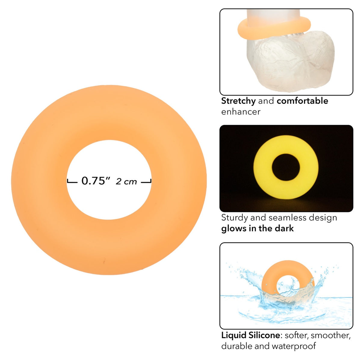 ALPHA PROLONG MEDIUM RING GLOW IN THE DARK - SE149153