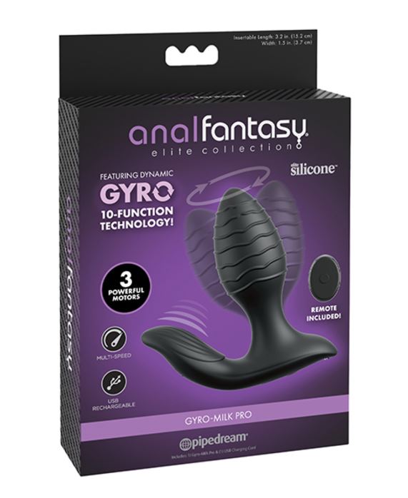 ANAL FANTASY ELITE GYRO-MILK PRO BLACK - PD479623
