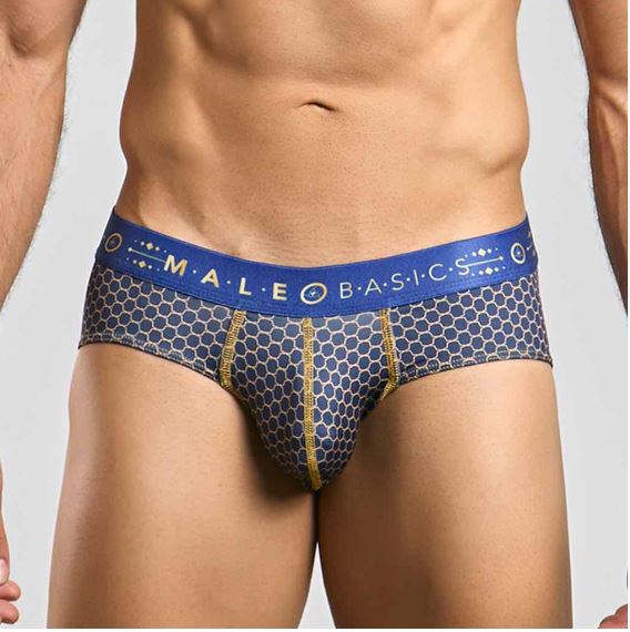 MALE BASICS HIPSTER BRIEF ANDALUCIA LARGE (HANGING ONLY) - MB203ANDLL