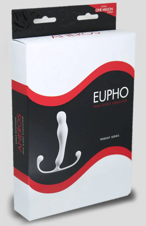 ANEROS EUPHO TRIDENT PROSTATE MASSAGER WHITE (NET) - ANE27