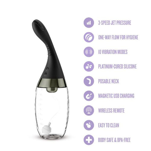 ANAL ADVENTURES AQUA JET BLACK - BN15095