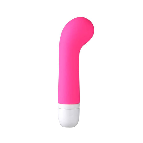 AVA SILICONE G SPOT VIBE NEON PINK - MTMA1417P1