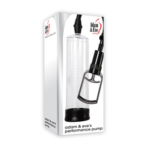 Adam & Eve Performance Penis Pump Clear-Pinkfoxxx