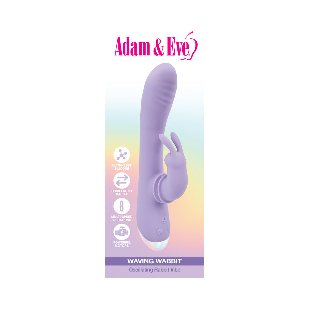 Adam & Eve Waving Wabbit