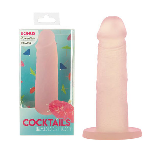 Addiction Cocktails Silicone Peach Bellini W/Power Bullet-Pinkfoxxx