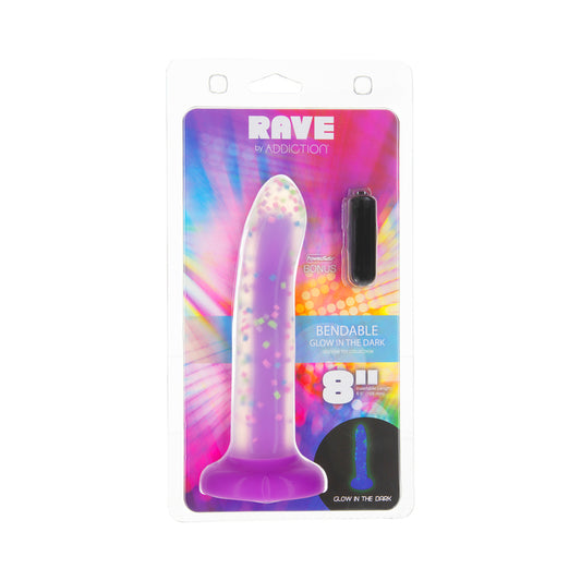 Addiction Rave Party Marty Dong Glow In The Dark 8 in.-Pinkfoxxx