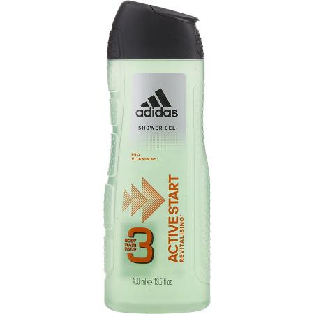 Adidas Active Start 3 Body, Hair & Face Shower Gel