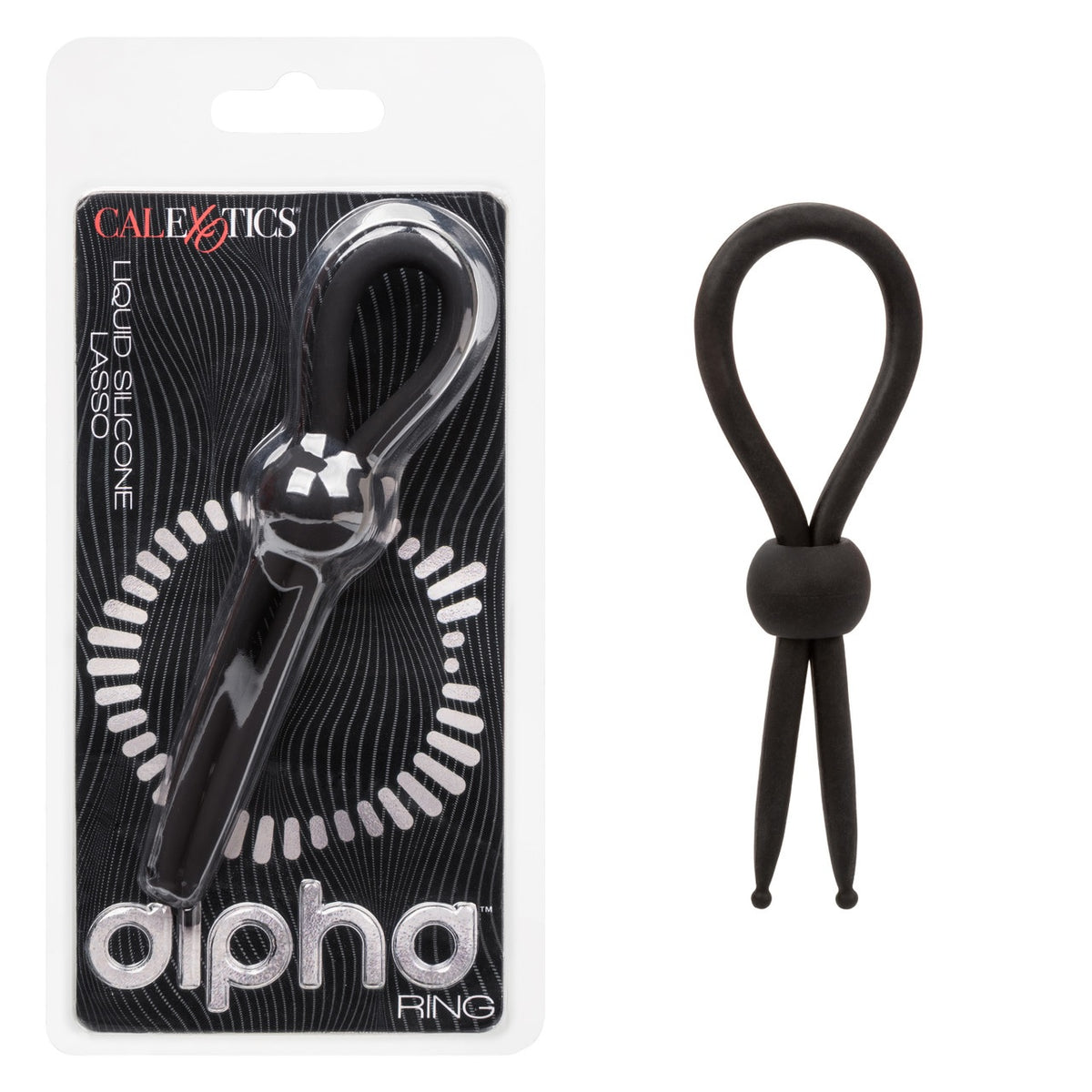 ALPHA LIQUID SILICONE LASSO BLACK - SE149226