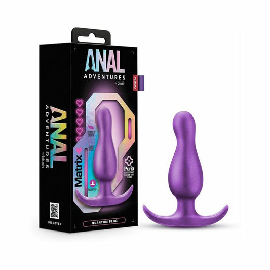 Anal Adventures Matrix Quantum Plug Galactic Purple-Pinkfoxxx