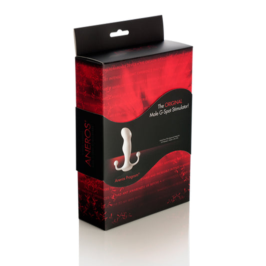 Aneros Progasm Prostate Stimulator Classic White-Pinkfoxxx