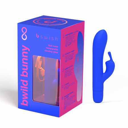 B Swish Bwild Bunny Infinite Limited Edition Vibrator Pacific Blue-Pinkfoxxx