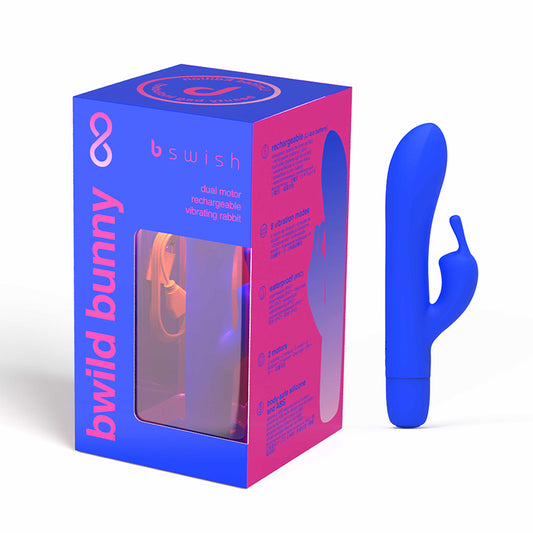 B Swish Bwild Bunny Infinite Limited Edition Vibrator Pacific Blue-Pinkfoxxx