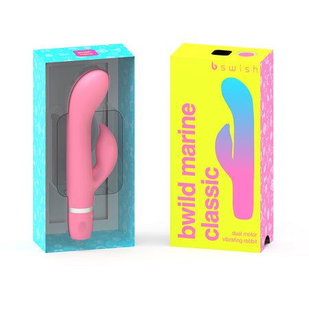 B Swish Bwild Classic Marine Vibrator Guava-Pinkfoxxx