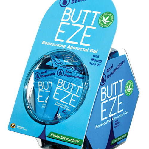 BUTT EZE SAMPLE PACKET 50PC FISH BOWL DISPLAY - BABESPDJ