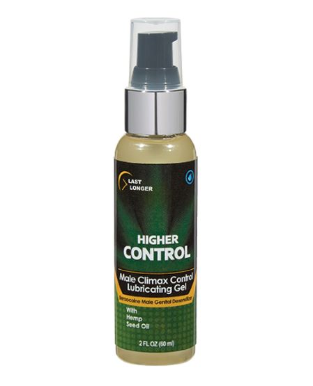 HIGHER CONTROL CLIMAX CONTROL GEL W/HEMP SEED OIL 2 OZ - BAHCC20