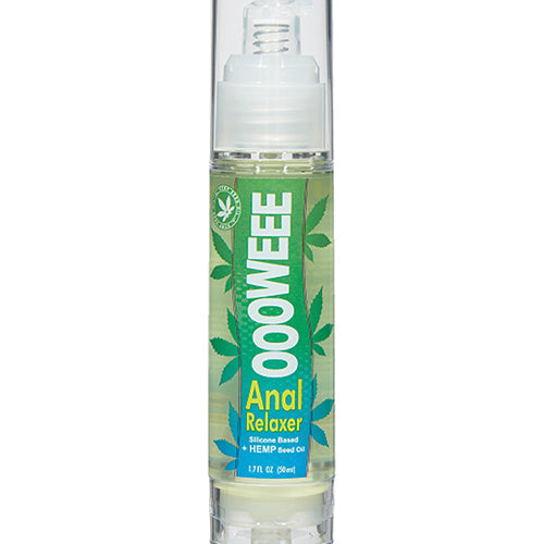 OOOWEEE ANAL RELAXING SILICONE LUBRICANT W/HEMP SEED OIL 1.7OZ - BAOWE17