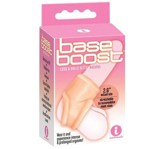 9'S BASE BOOST COCK & BALL SLEEVE - IB2631