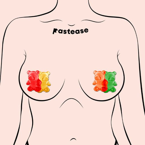 GUMMY BEAR PASTIES - PASGMBR