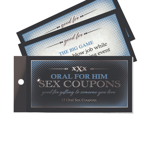 ORAL FOR HIM SEX COUPONS
