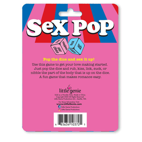 SEX POP POPPING DICE GAME