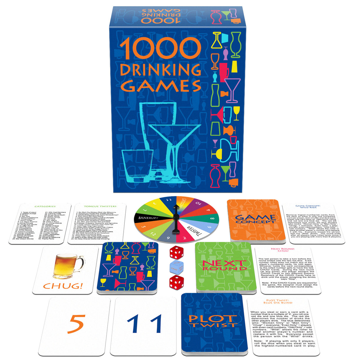 1000 DRINKING GAMES