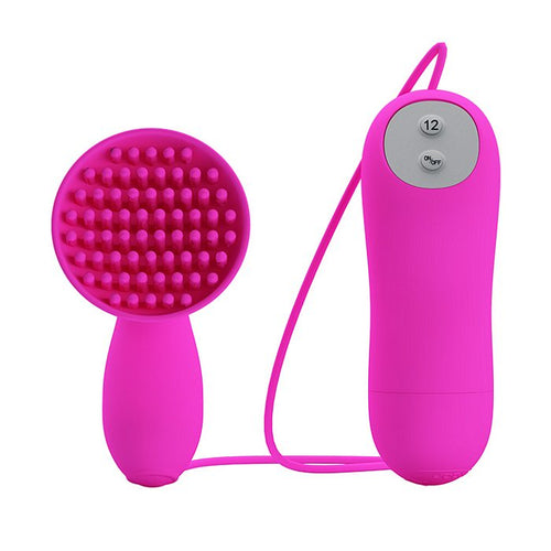 PRETTY LOVE BRADY CLITORAL VIBRATOR SILICONE FUCHSIA - PLBI014324