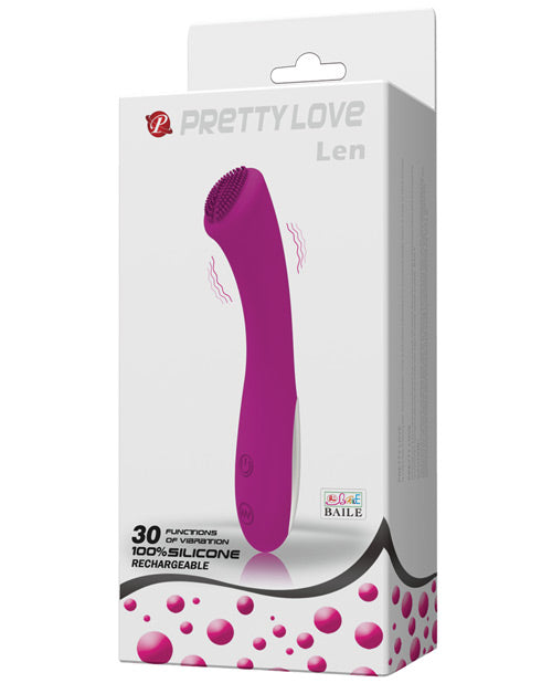 PRETTY LOVE LEN RECHARGEABLE 30 FUNCTION VIBRATOR - PLBI014360