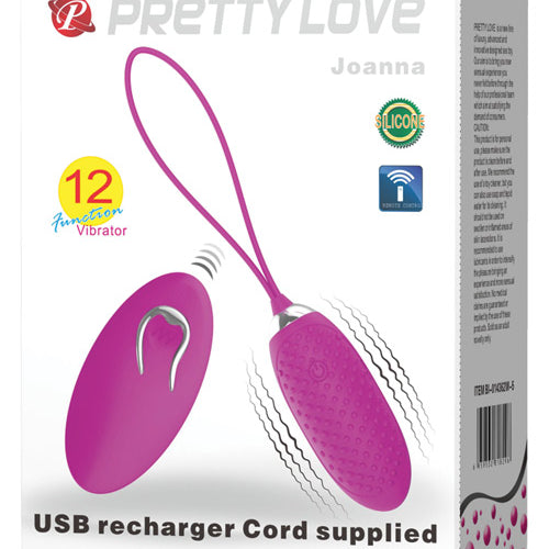 PRETTY LOVE JOANNA BULLET VIBRATOR PURPLE - PLBI014362W5