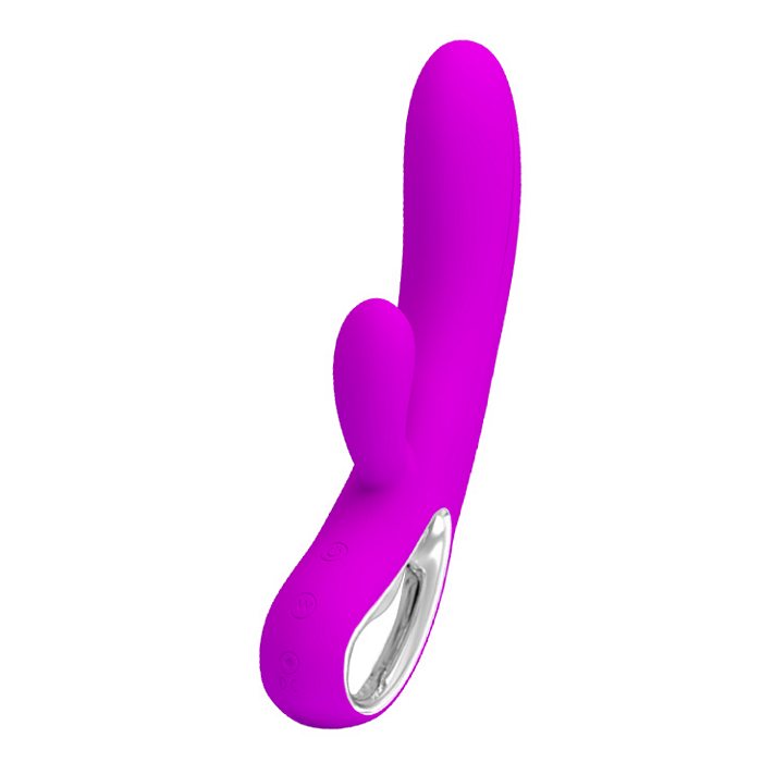 PRETTY LOVE ELMER RABBIT VIBRATOR SILICONE PURPLE - PLBI014413