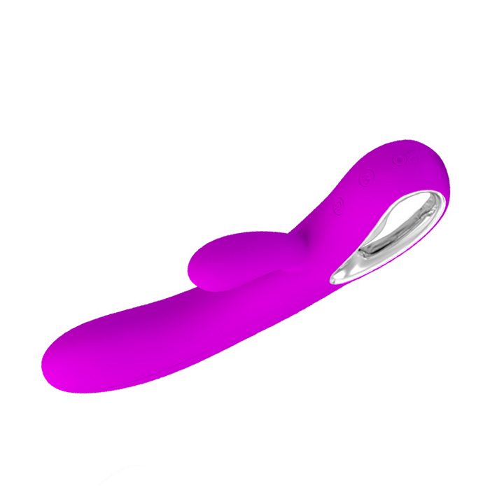 PRETTY LOVE ELMER RABBIT VIBRATOR SILICONE PURPLE - PLBI014413