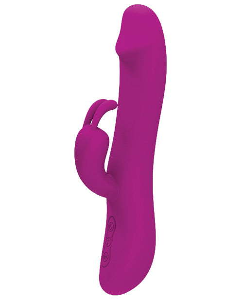 PRETTY LOVE NATURAL MOTION 7 FUNCTION RABBIT SILICONE PURPLE - PLMC02