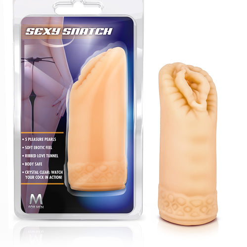 M FOR MEN SEXY SNATCH MASTURBATOR BEIGE - BN06423